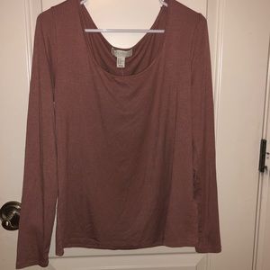 Cute rose pink long sleeve